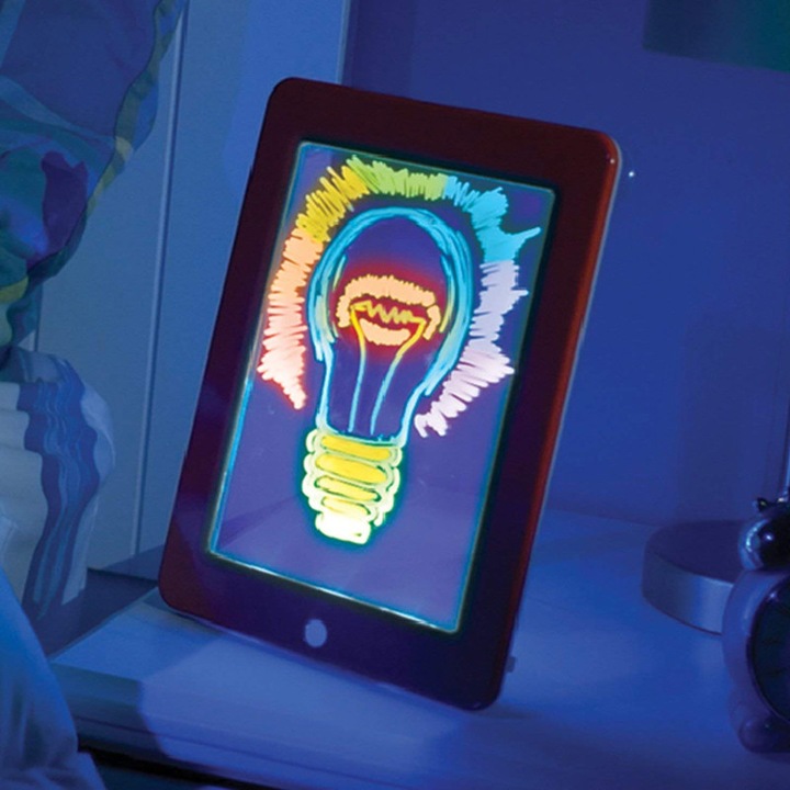 Комплект сини 3D таблети за рисуване с маркери Magic