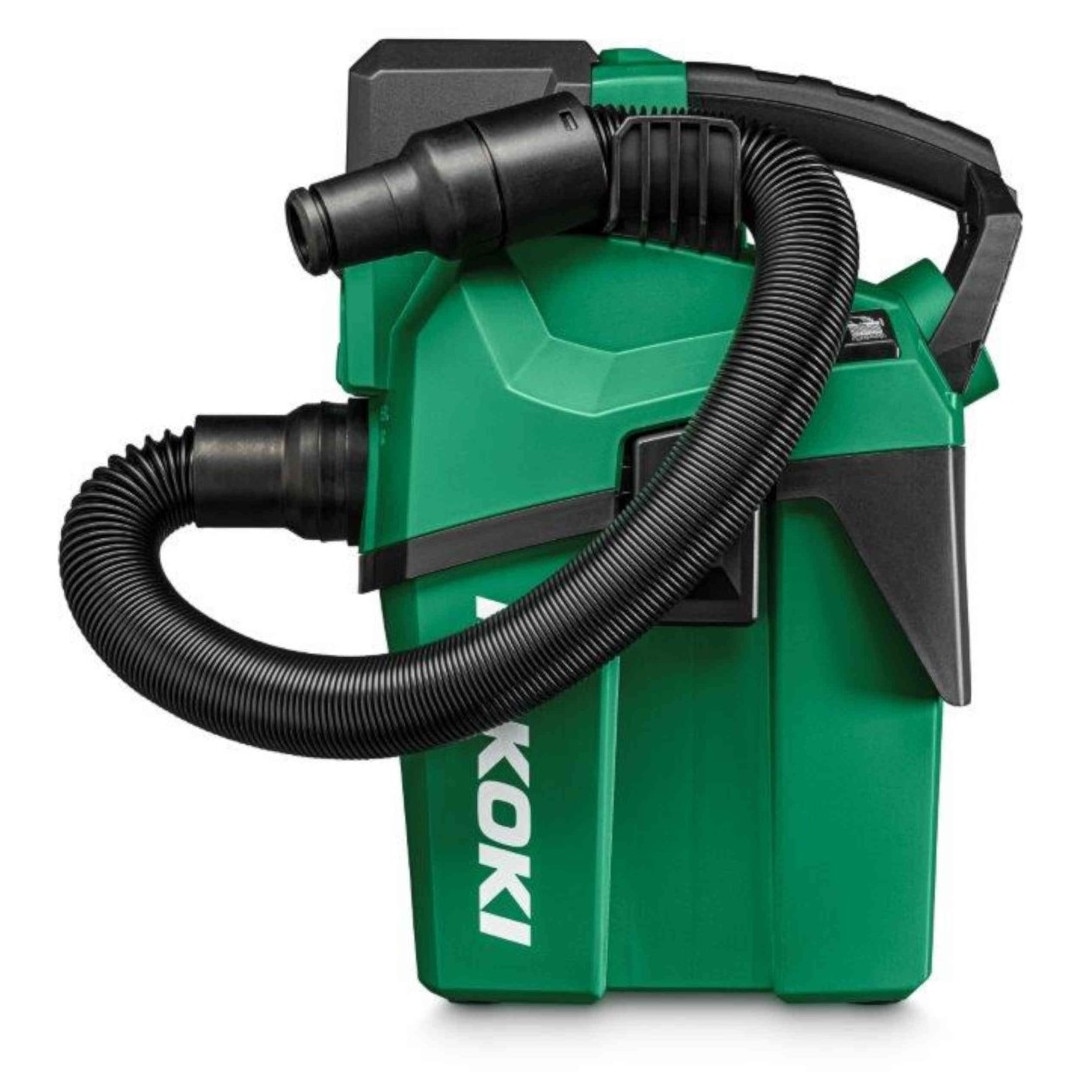 Aspirator HIKOKI RP18DLA, 18V, 6l, mobil, 2 moduri de lucru, verde/negru