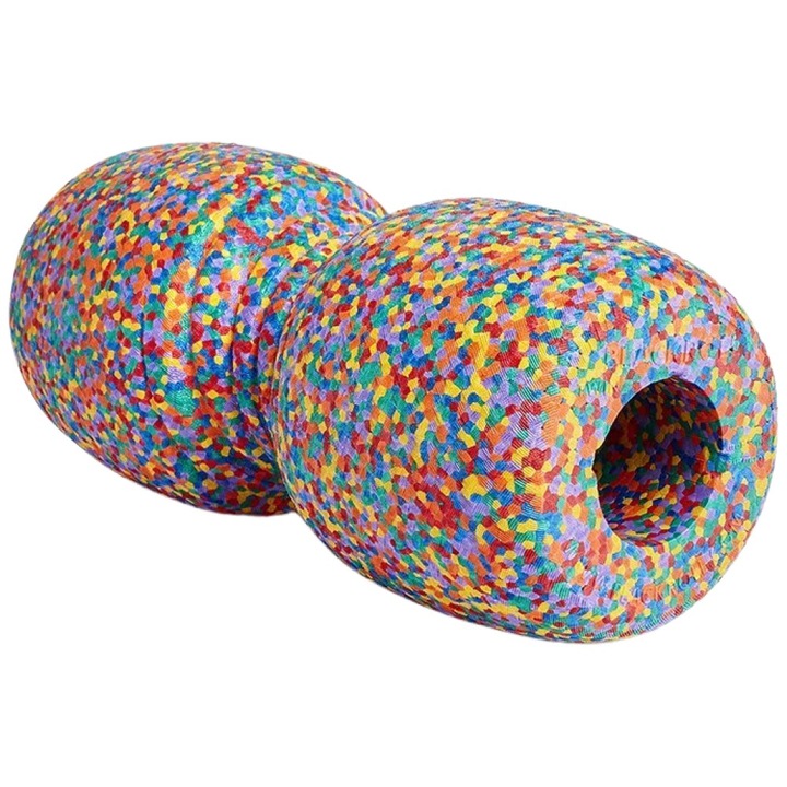 Уред за самомасаж Blackroll Twin Фоумролер Twin, Rainbow, 30 x 13 cm