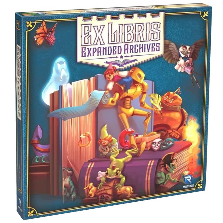Разширение Renegade Game Studios, Ex Libris, Expanded Archives, Английски, Многоцветен