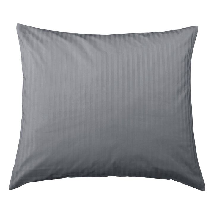 Fata de perna damasc din satina bumbac 70x80 cm, grafit, 100% bumbac, design cu, Spod Igły i Nitki