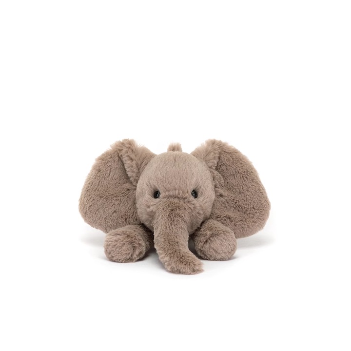 Jellycat Baby Elephant plüssjáték, 13cm, Szürke