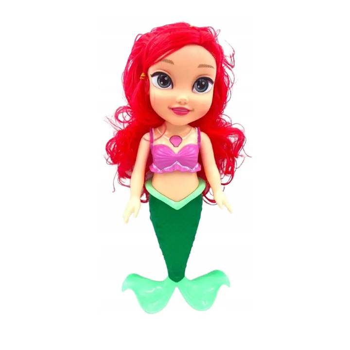 Sellőbaba, vörös hajjal