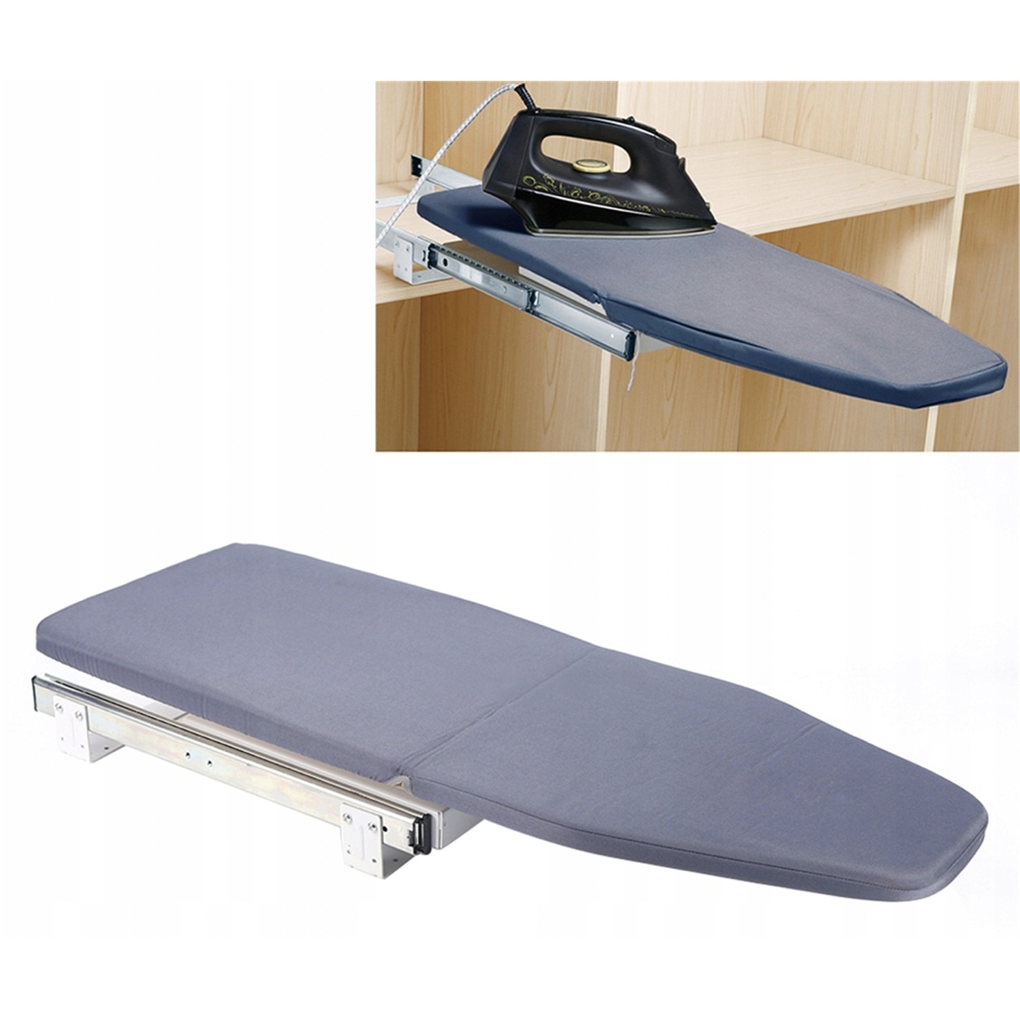 masa-de-calcat-pliabila-gri-cu-montaj-in-dulap-1-8cm-grosime