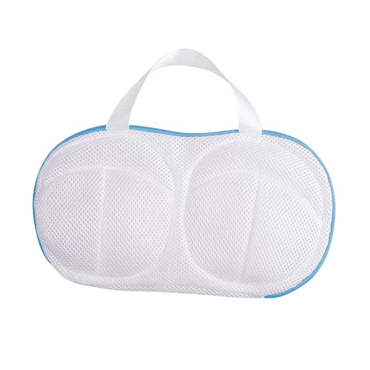 Sac de spalat, accesorii pentru rufe, 360 de grade, design in forma de cupa 3D, suport pentru cartilaj 3D incorporat, cu pungi cu fermoar