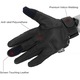 Unisex motoros kesztyű, CE minősítésű, légáteresztő, érintőképernyős, robogóhoz, autóhoz, motorhoz, kerékpárhoz, motocrosshoz, kempingezéshez, túrázáshoz vagy egyéb szabadtéri tevékenységekhez