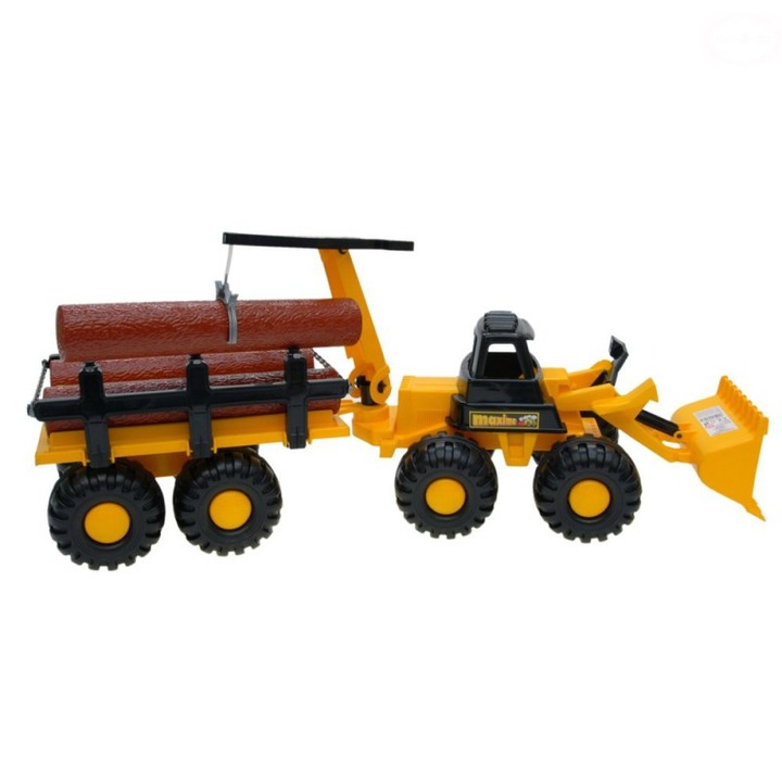 Buldozer LESZKO, 82x24x30cm, plastic, +3ani
