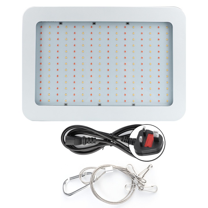 Lumina LED pentru cresterea plantelor ZYBLSSBB Hx-BPSMD3030-208-S (LSM2xh3970-BCS0042904), 1000W, spectru complet 380–780nm, mod dublu VEG/BLOOM, 208× SMD3030, AC85-265V, alb