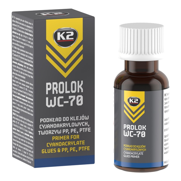 Грунд за цианоакрилатни лепила K2 PROLOK WC-70 20ml