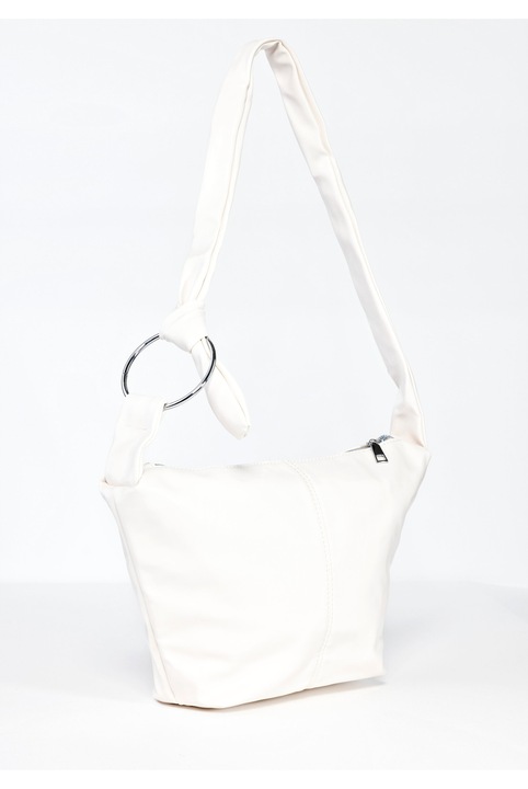 Geanta dama Emily Westwood, De umar, Alb, EWH-1046-C, 28x9.5x22.5 cm