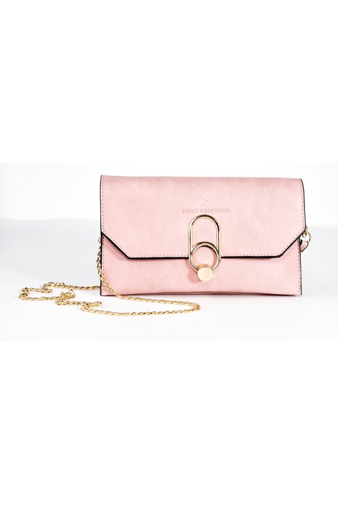 Emily Westwood női válltáska, rózsaszín, EWH-1016-C, 26x4x15 cm