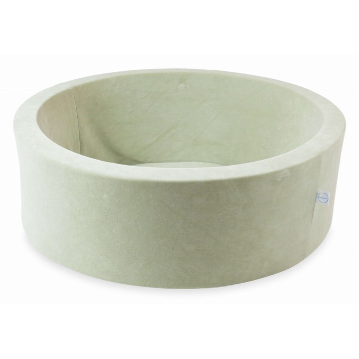 Gyerekmedence, mimii, 90x30cm, bársonyosan puha, labdák nélkül, világoskék színű