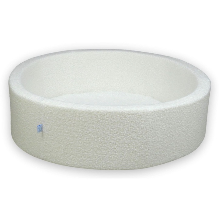 Játékmedence 110x30cm Boucle fehér golyók nélkül, mimii