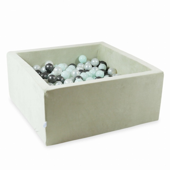 Labdamedence, mimii, 90x90x40cm, 400 labda, többszínű