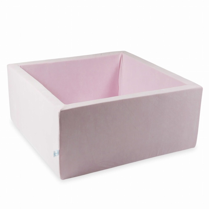 Gyerekmedence, mimii, 90x90x40cm, rózsaszín, labdák nélkül