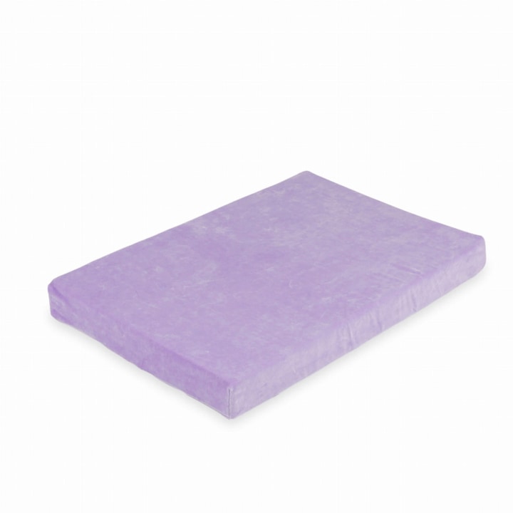 Игрална подложка от пяна Velvet Soft, 45x65x6 см, лилава