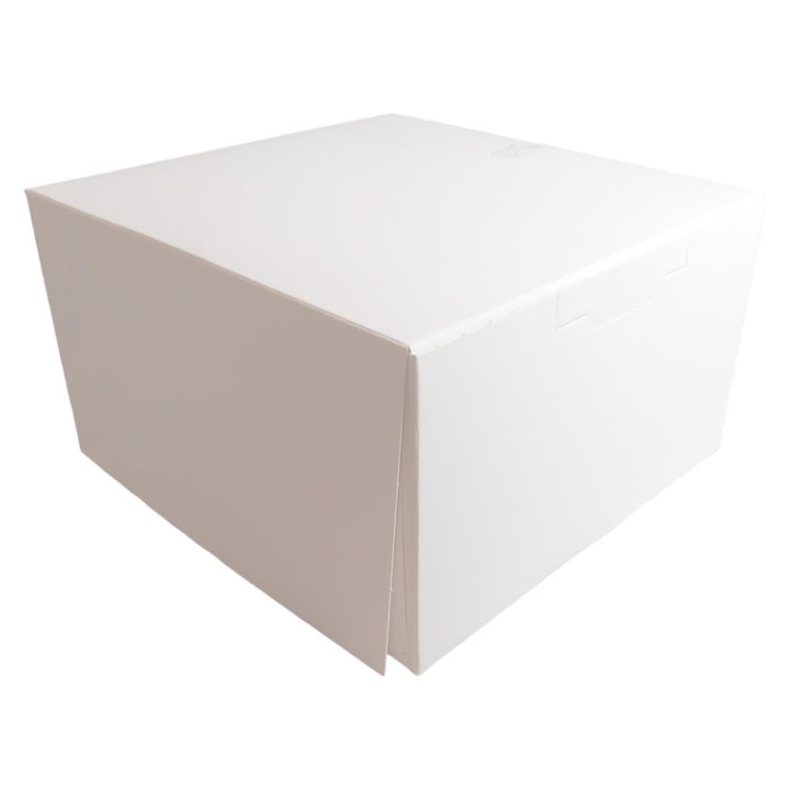 Cutie de dulciuri 18x18x10cm alb, 50 buc Guillin