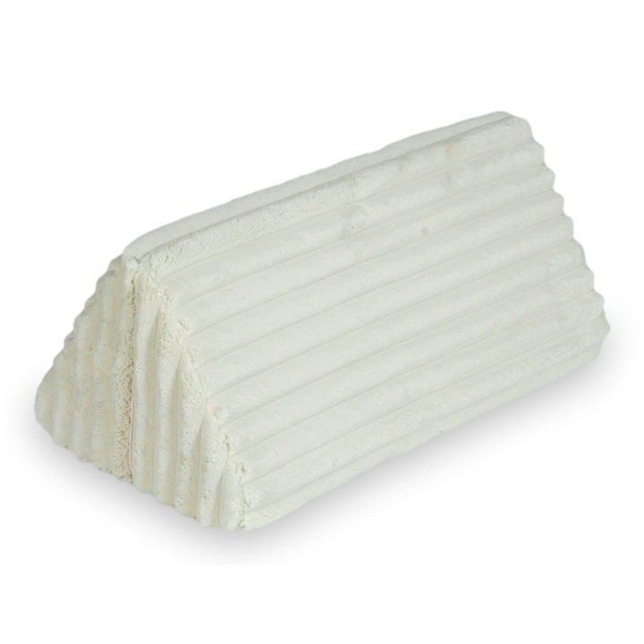 Perna in forma de triunghi pentru canapea mimii, spuma moale, catifea, 22x49cm