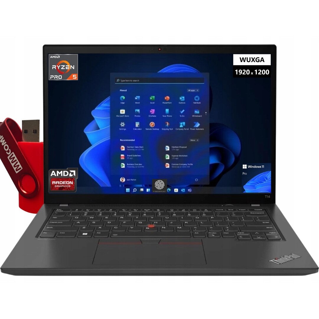 Laptop Lenovo ThinkPad T14 G4, AMD Ryzen 5, 16 GB 256 GB SSD, 14