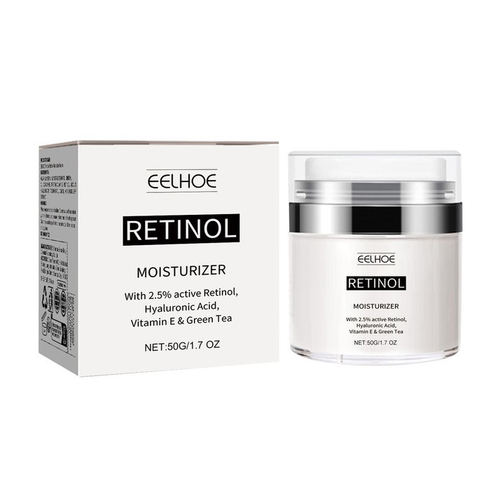 Crema de fata EELHOE cu Retinol 50g, hidratanta si ferma, pentru imbunatatirea aspectului pielii
