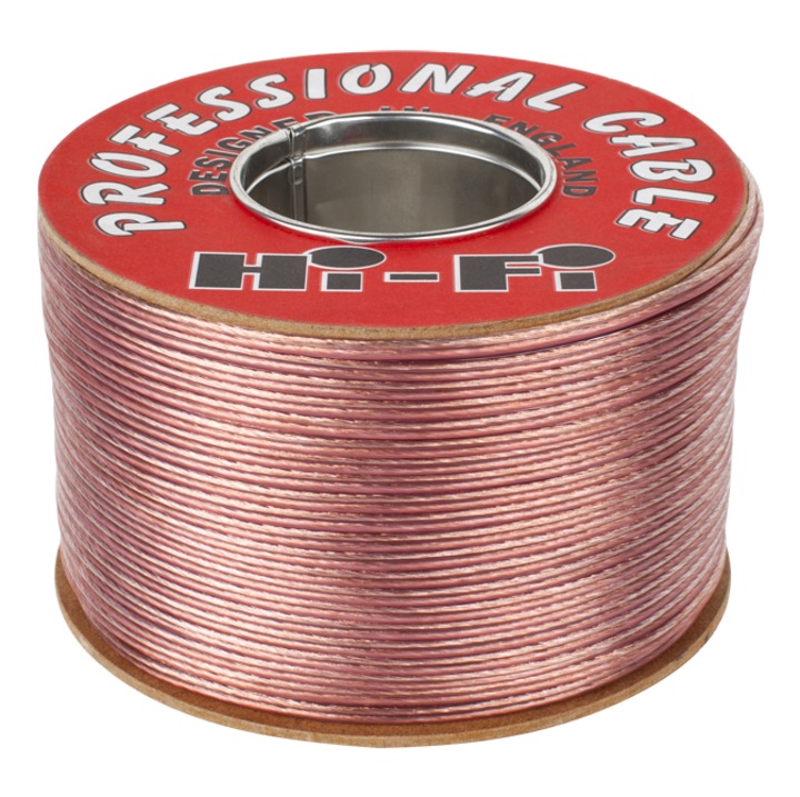 Cablu difuzor Kruger&Matz TLYp 2x1mm 100m transparent