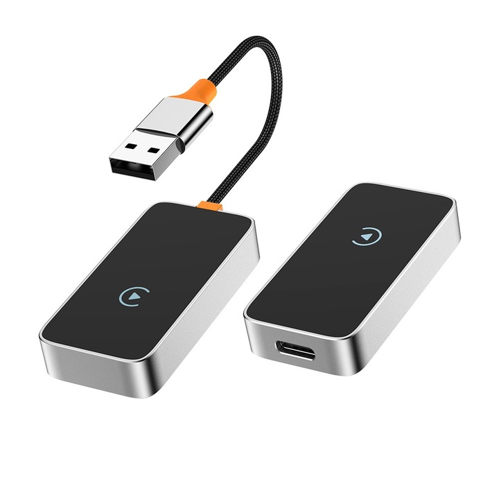 Adaptor wireless Carplay, negru