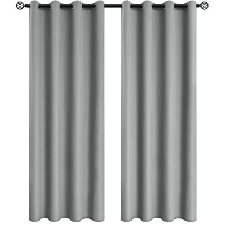 Затъмняваща завеса, Zggzerg,, 132*241см, Сив