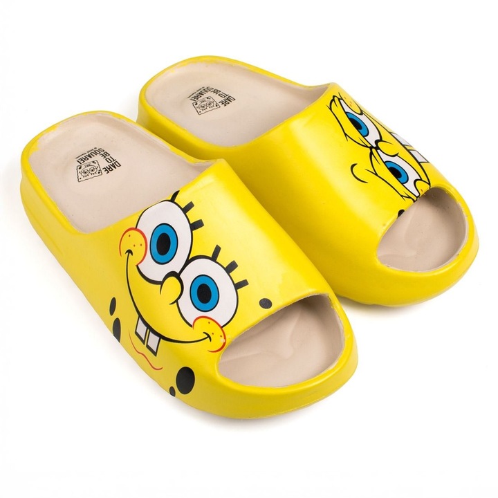 Papuci Femei SpongeBob Slides