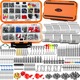 Set 343 piese accesorii pescuit, carlige jig, greutati, cutie organizatoare
