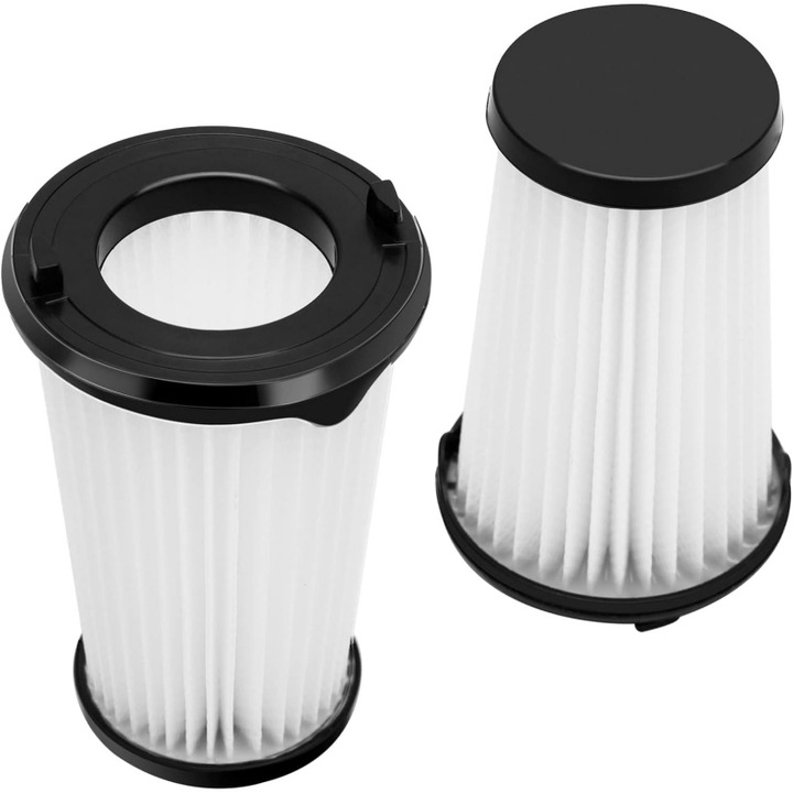 Filtre pentru aspiratoarele fara fir Electrolux ErgoRapido si aspiratoarele verticale HEPA, AjieQaQ, extrem de eficiente si durabile, lavabile, set din doua piese