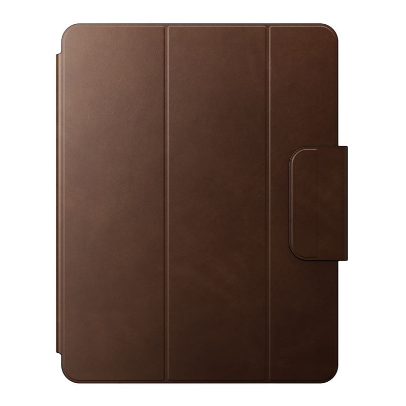 Husa din piele naturala Nomad Leather Folio compatibila cu iPad Pro 13 inch 2024 Brown