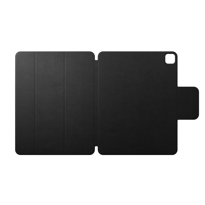 Husa din piele naturala Nomad Leather Folio compatibila cu iPad Pro 13 inch 2024 Black