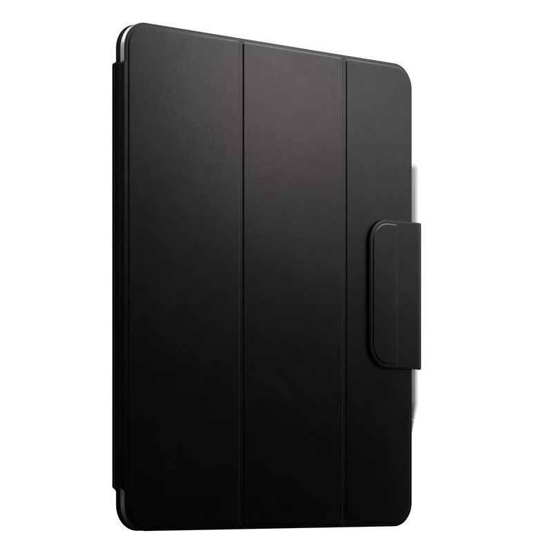 Husa din piele naturala Nomad Leather Folio compatibila cu iPad Pro 13 inch 2024 Black