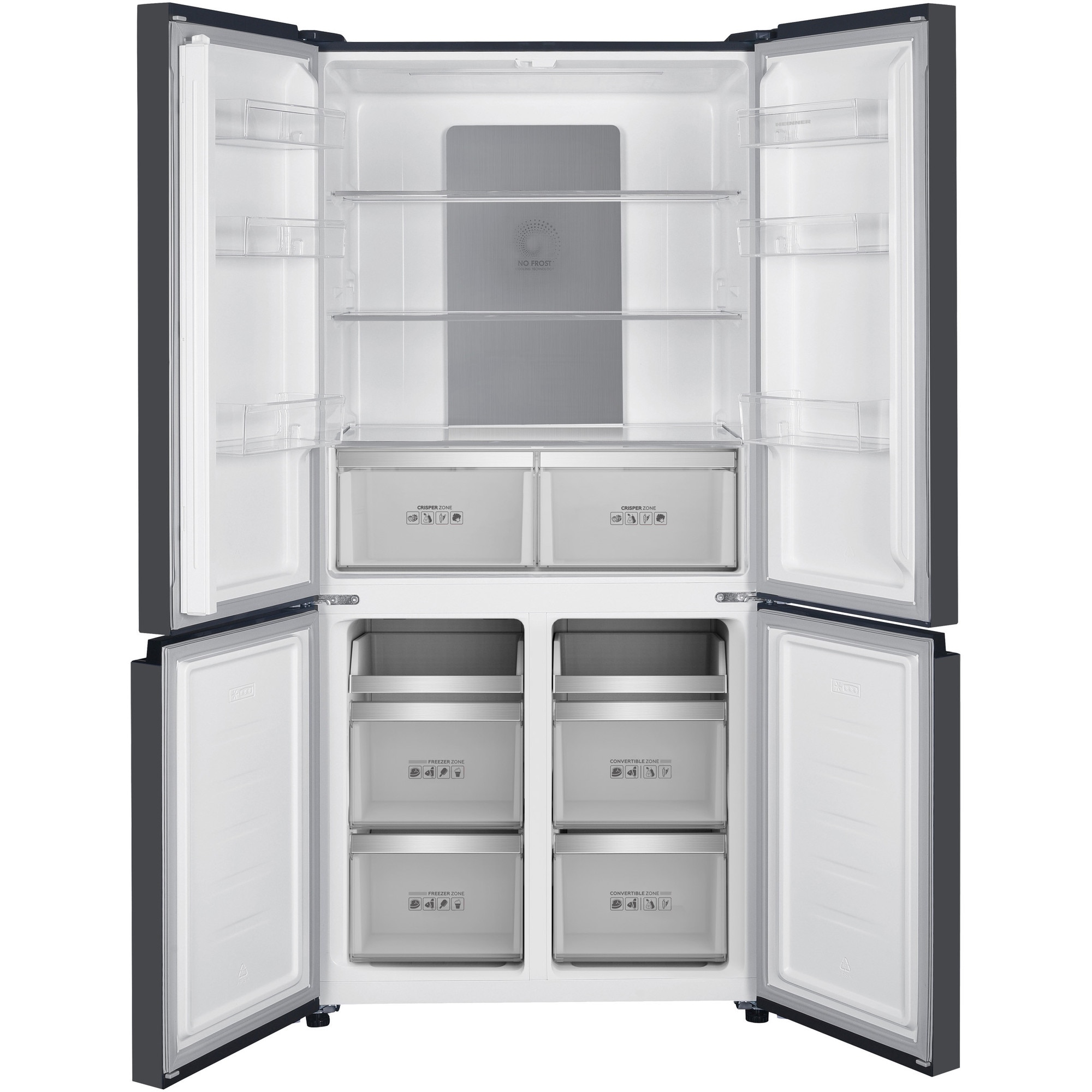 Hi mama様確認用 Side by side multidoor Heinner HSBS-HM600MDNFDXE++, 600 l, No