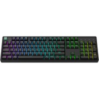 Tastatura mecanica wireless Keychron K10 HE, 2.4GHz/Bluetooth, switch-uri mecanice, iluminare RGB, taste double shot PBT, versiune standard, negru