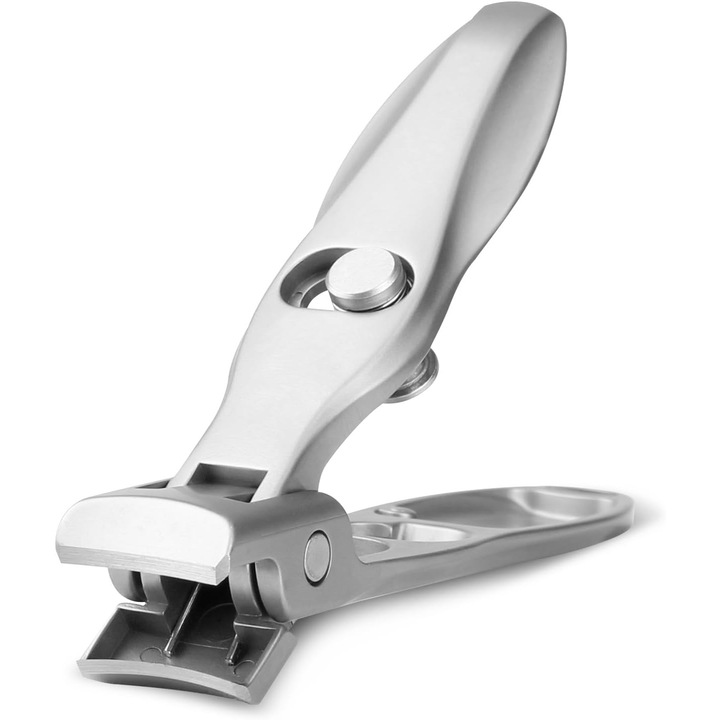 Cleste profesional pentru unghii incarnate, Cootway, Inox, Menevrabilitate si Utilizare Usoara, Argintiu