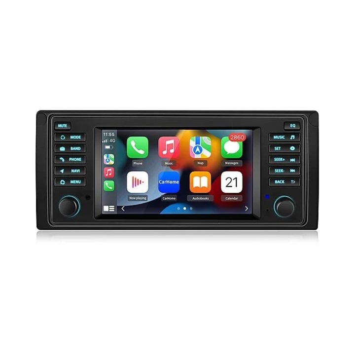 Navigatie BMW Seria 5 E39 1995-2003 7 inch 4GB 64GB 4 Core