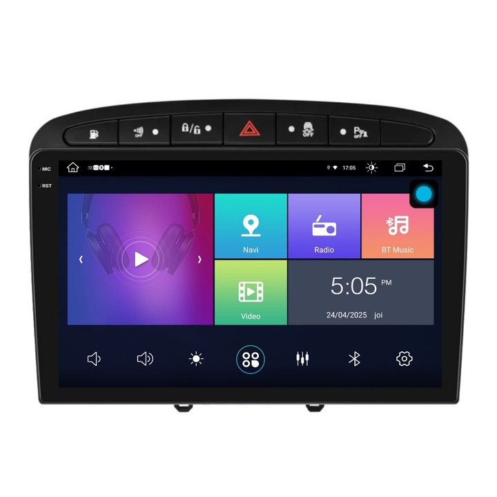 Navigatie PilotOn Peugeot 408 2008-2020 2K 4GB 64GB 8 CORE