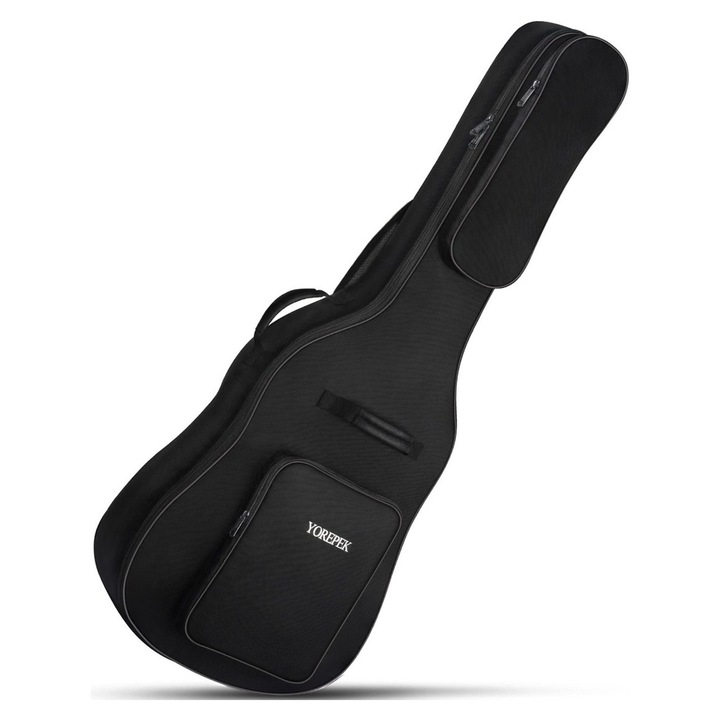 Husa pentru Chitara Impermeabila, Geanta pentru Chitara 41 Inch, Yorepek 1255, Negru