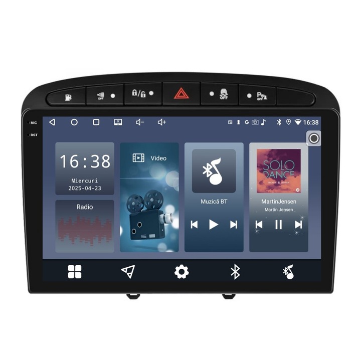 Navigatie PilotOn Peugeot 408 2008-2020 9 inch 2GB 32GB 4 CORE