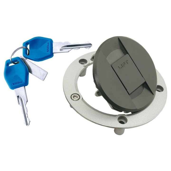 Motoros Kiegészítők, Vicma, Üzemanyagtartály Sapka, Fekete, Suzuki GSR 600/GSF650/GSX650F/SV650/SFV650/GSXR600,750,1000,1300/GSF1250-hez