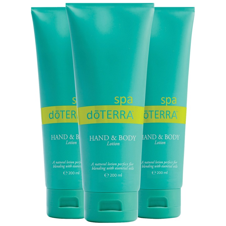 Kéz- és testápoló, doTERRA Spa, 3 darabos szett