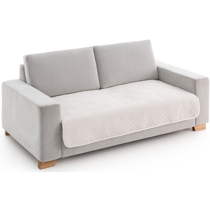 Калъф за диван BELMARTI Корал крем 90x110 см, полиестерен материал, неплъзгащ се