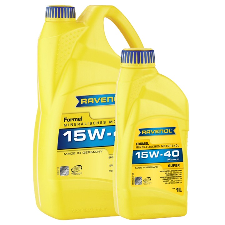 Pachet 5 litri ulei Ravenol Formel Super 15W40