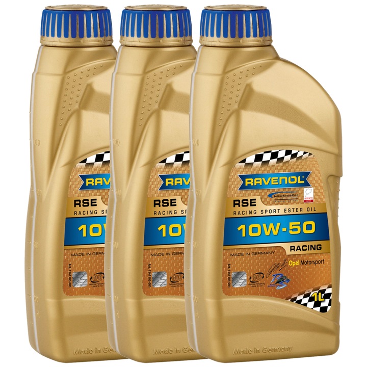 Pachet 3 litri ulei Ravenol RSE 10W50