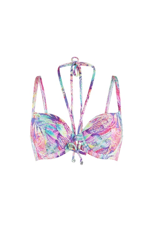 LingaDore, Sutien cu imprimeu si sustinere metalica, Multicolor