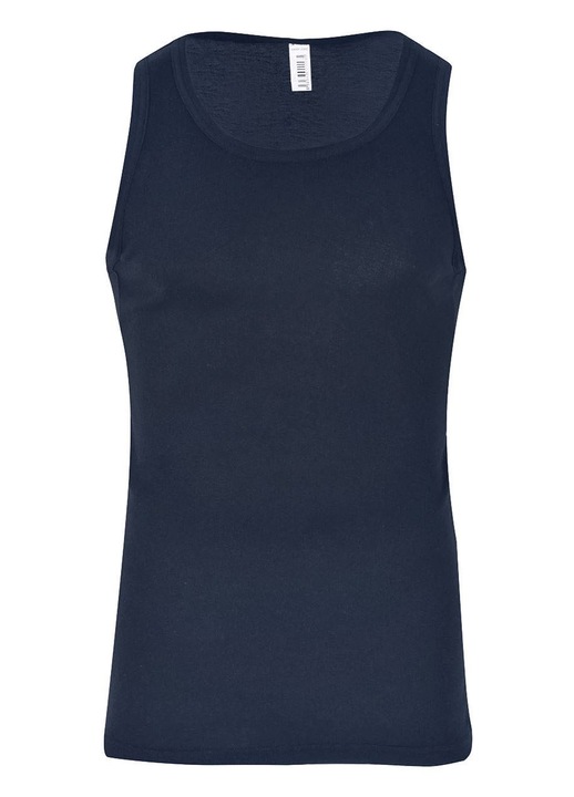 Мъжки потник, син, памучен, размер S INTL