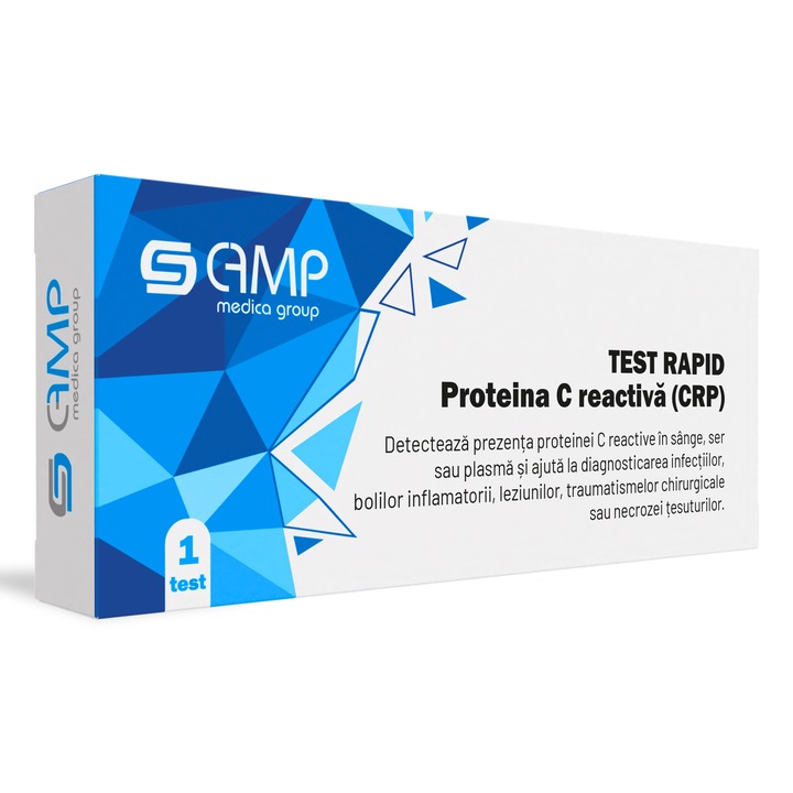 Test rapid proteina C reactiva, 1 test