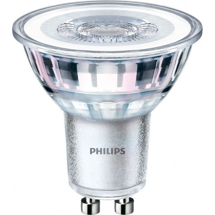 LED лампа Philips Corepro, 4.6-50W, GU10, 36D, 390lm, 6500K, 15000h