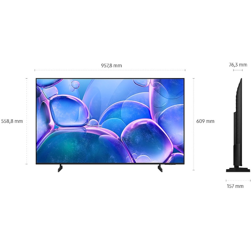 Televizor Smart Samsung 43U7022F, 108 cm, 4K Ultra HD, Clasa G